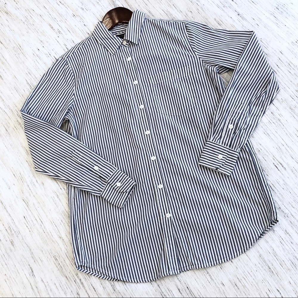 Banana Republic Classic Striped Button Down XXSP